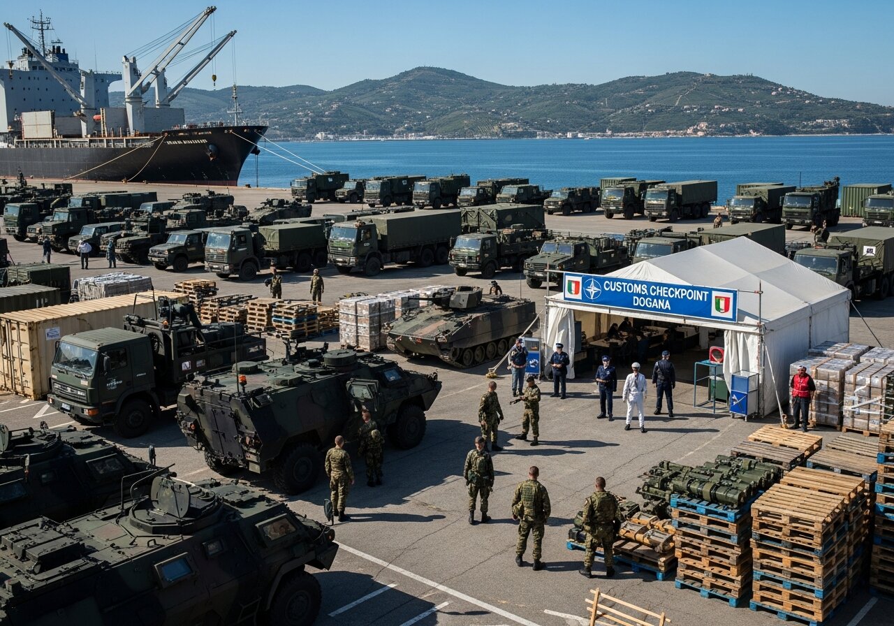 Supporto logistico NATO – Aniceto Logistics Group