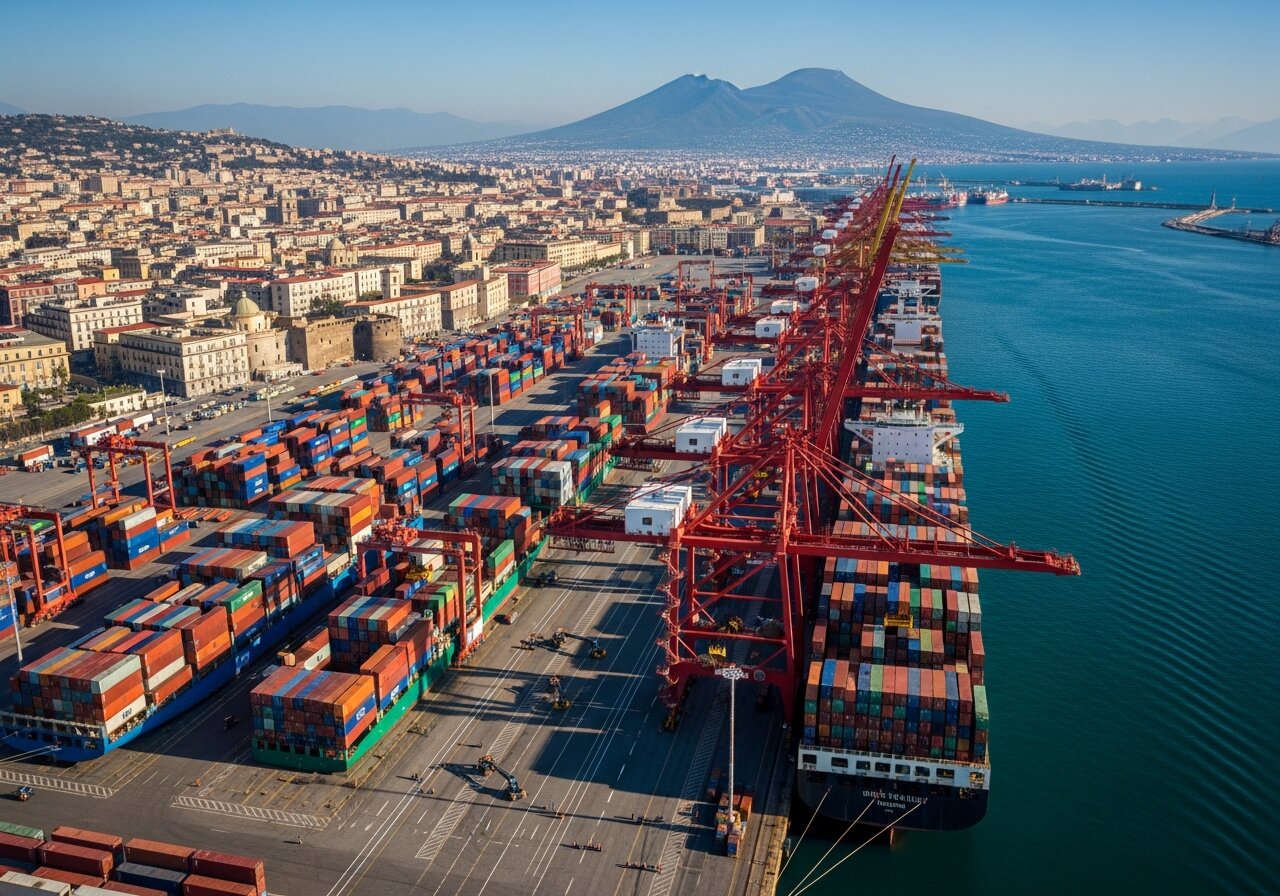 Porto di Napoli – Sede Aniceto Logistics Group